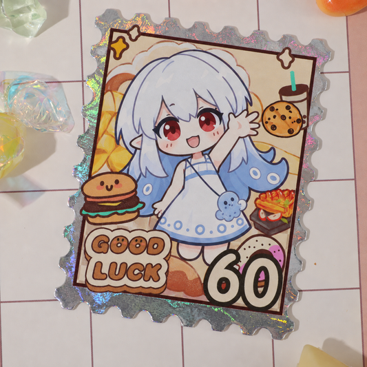 Holo Ice Stamp Card