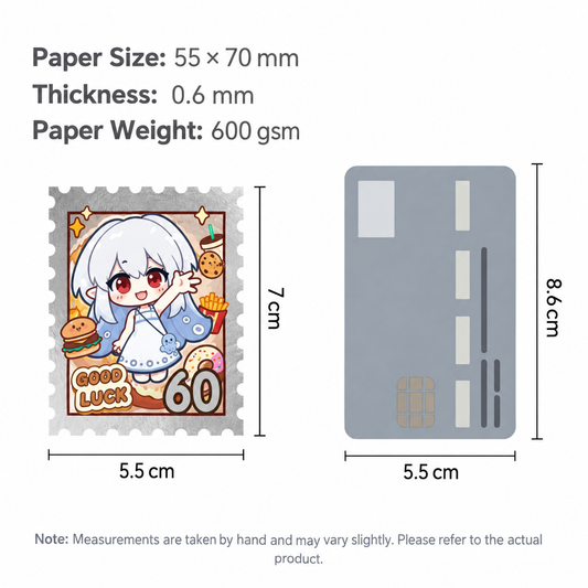 Silver Card Stamp Card