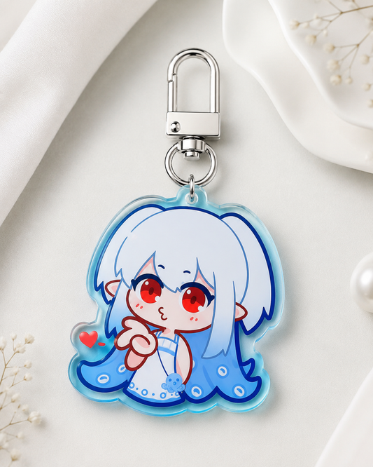 Custom Single/Double-Sided Printed Acrylic Keychain Charm