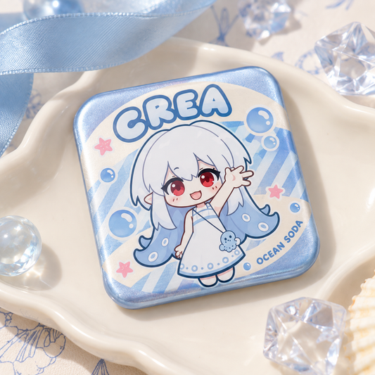 Double Flash Square Badge