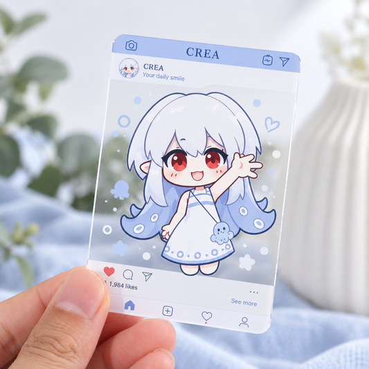 Custom Acrylic Group Photo Card
