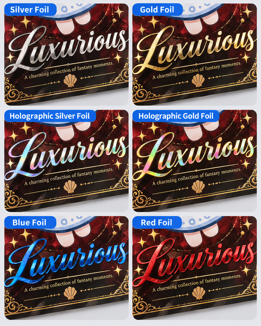 Emboss Foil Postcard