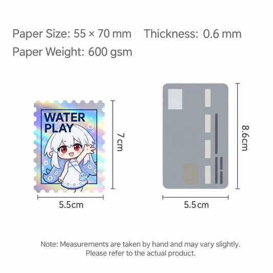 Holo Silver Stamp Card