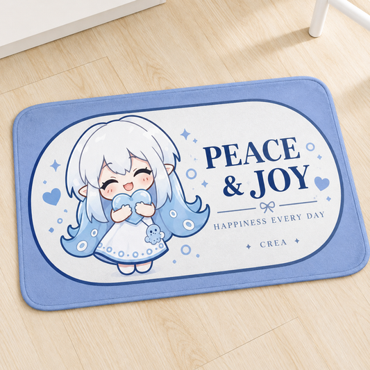 Custom Print Fluffy Floor Mat