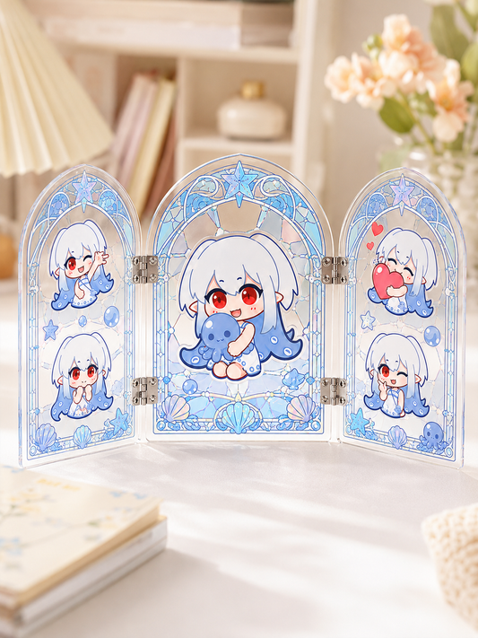 CUSTOM ACRYLIC FOLDING SCREEN
