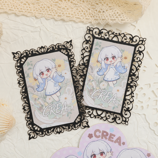 Lace Border Stamp Card
