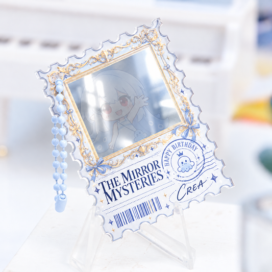 Clear Acrylic Stamp Charm
