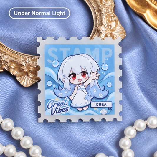 Custom Glow Acrylic Stamp