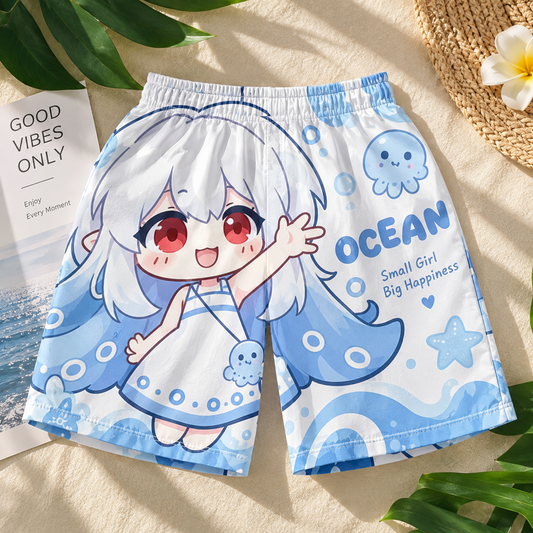 Custom Printed Beach Shorts