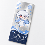 Silver Card Holographic Ticket