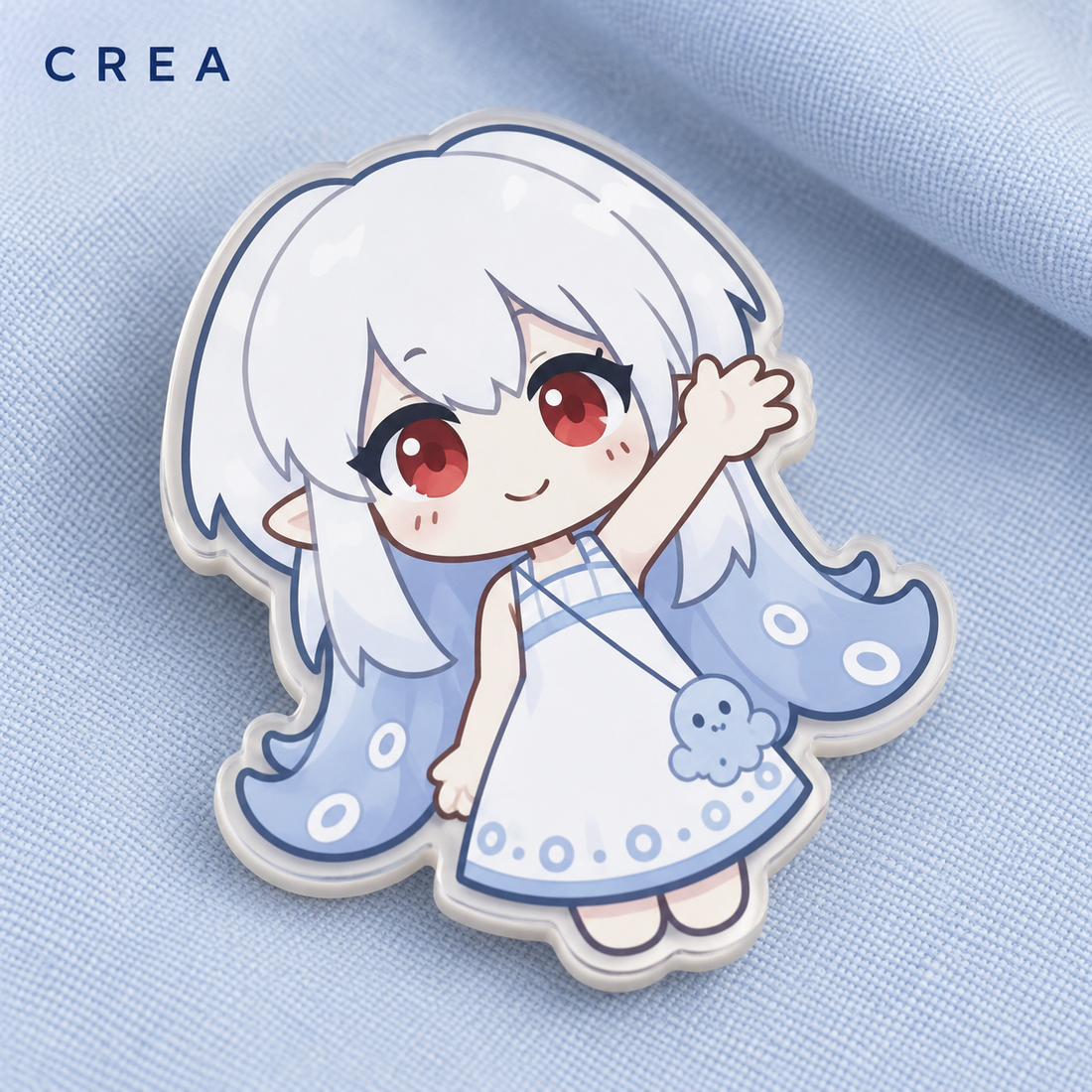 Acrylic Sandwich Badge