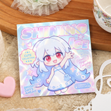 White Ceramic Square Card