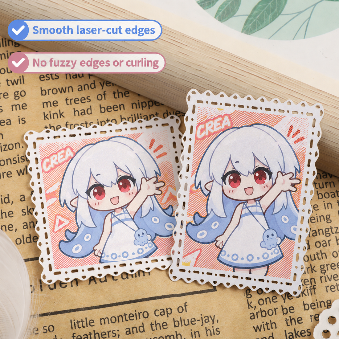 Lace Border Stamp Card