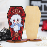 Wood Coffin Standee