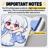 Silver Glitter Postcard