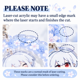 Wreath Wobble Acrylic Keychain
