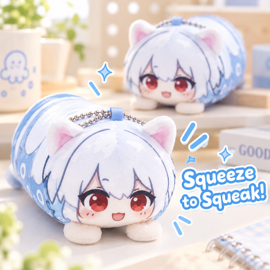 Custom Plush Doll Keychain