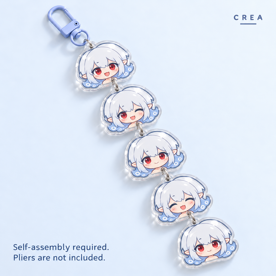 Drip Chain Acrylic Charm