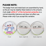 Laminated Chain Badge