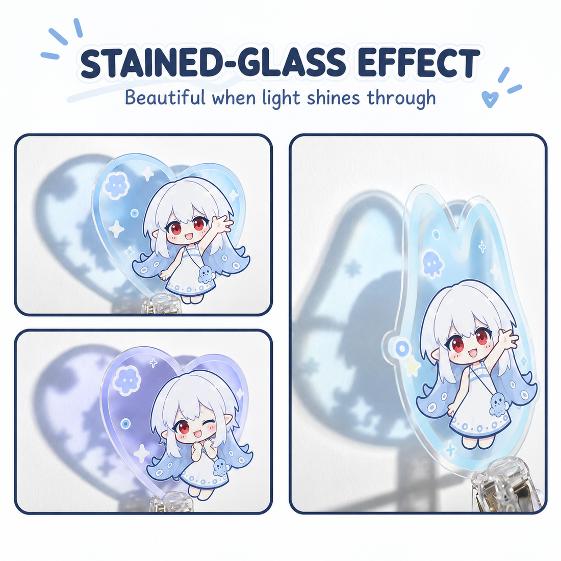 Custom Die-Cut PVC Fan