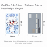 Silver Card Flash Card