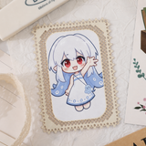 Lace Border Small Card