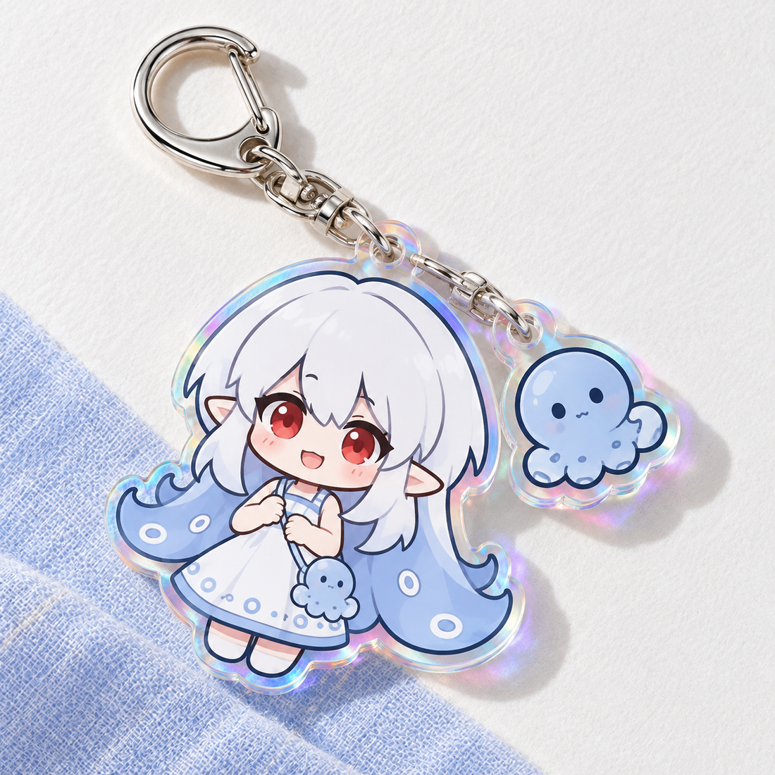 Double Panel Acrylic Charm