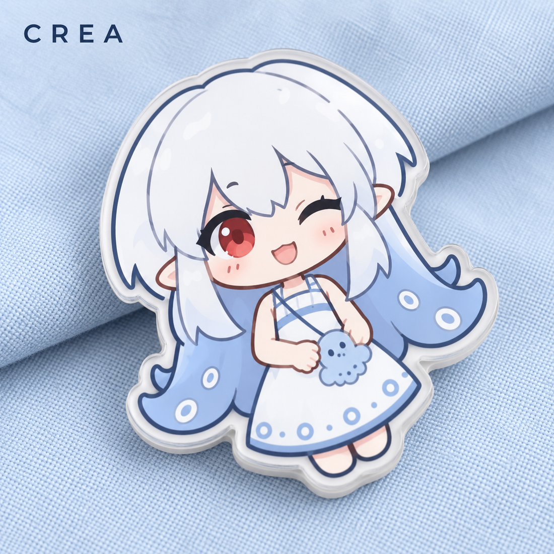 Acrylic Sandwich Badge