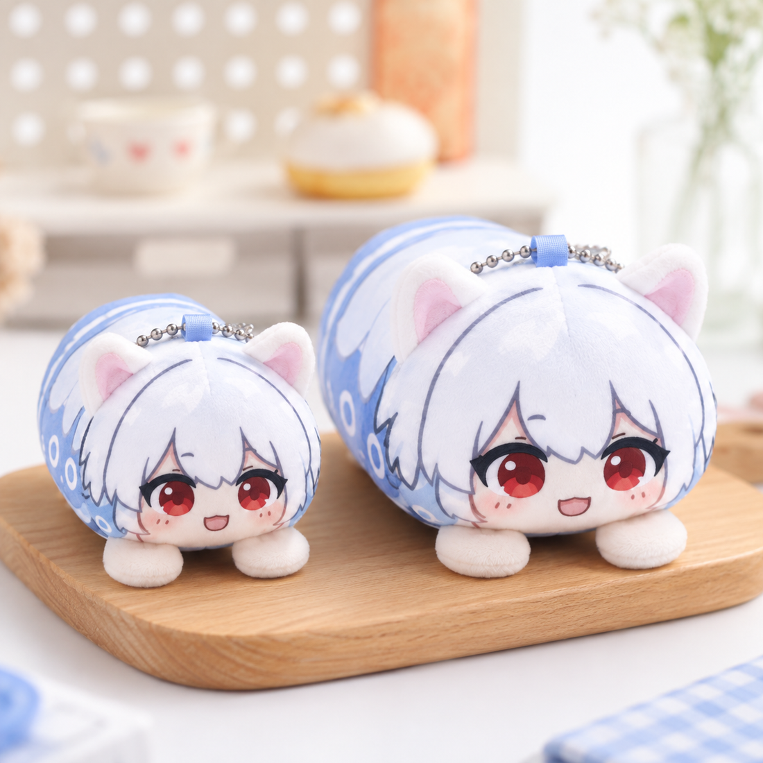 Custom Plush Doll Keychain