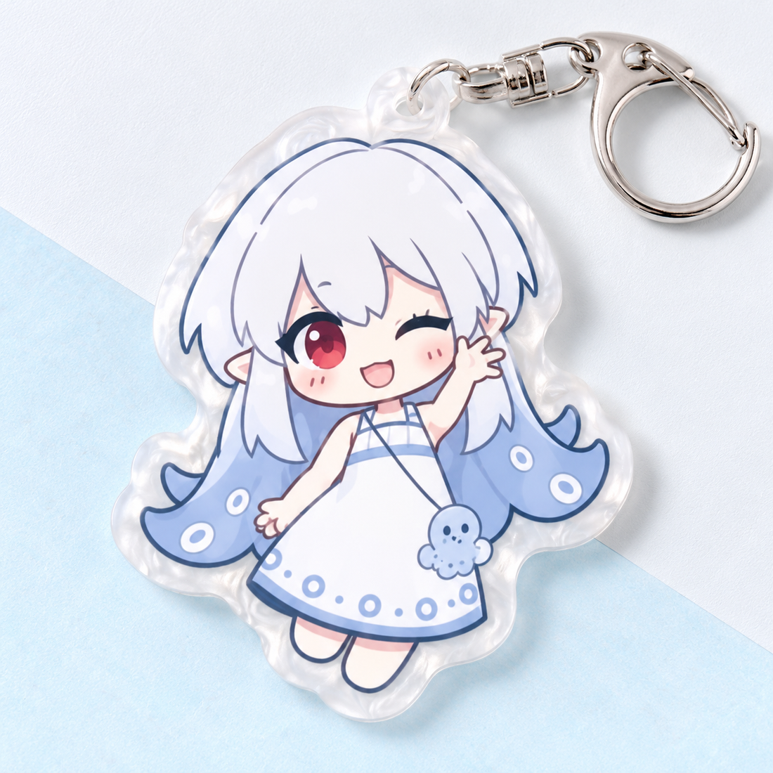 Mica Acrylic Keychain
