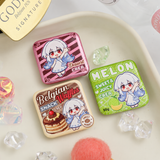 Double Flash Square Badge