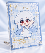 Embossed Foil Acrylic Art Stand