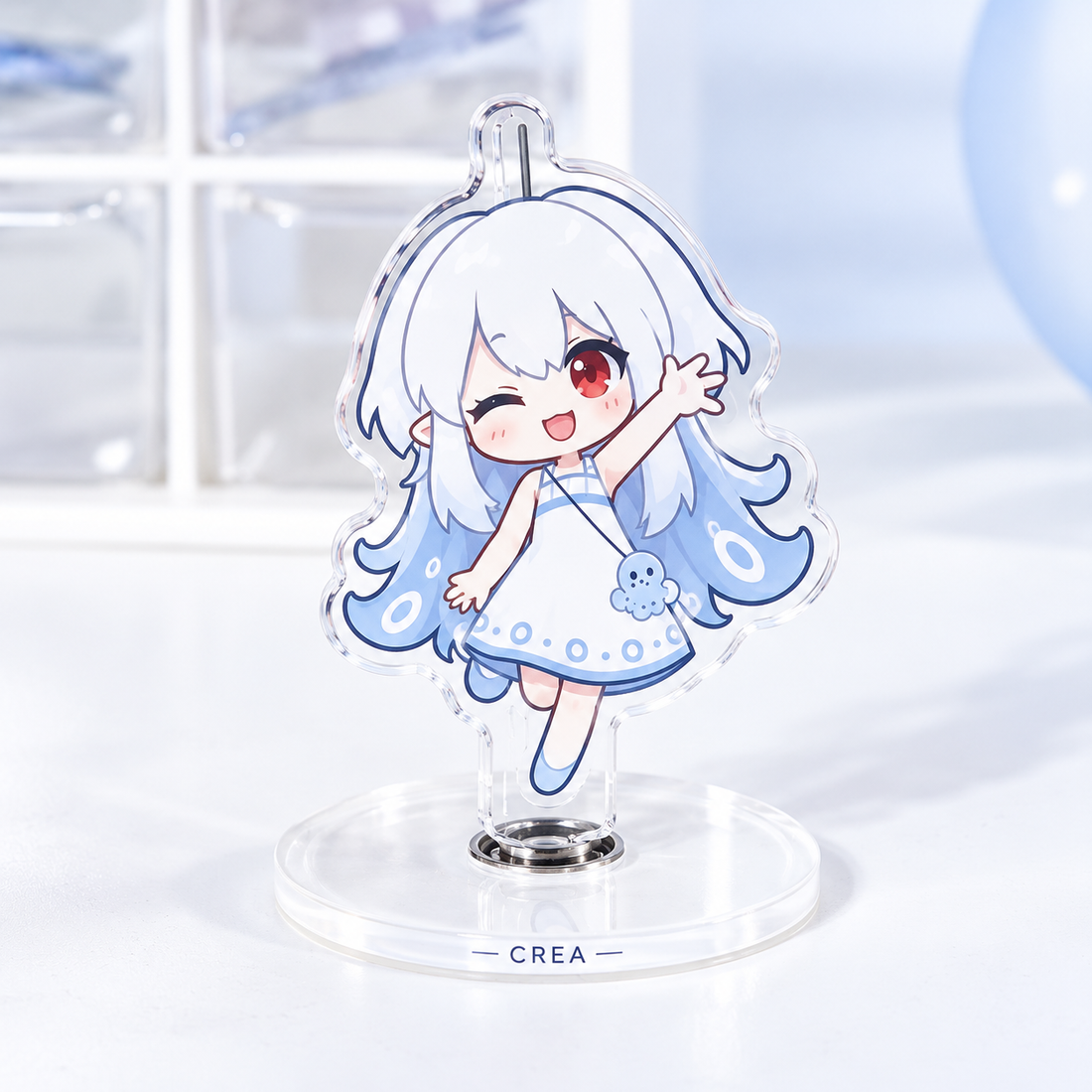 Custom Rotating Acrylic Standee