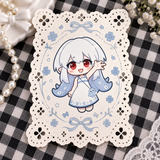 Lace Border Polaroid Print