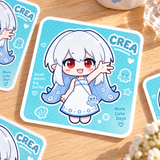 Custom Square Full-Cut Coated Paper Sticker