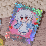 Holo Ice Stamp Card