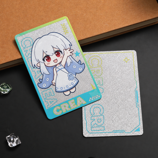 Silver Onion Flash Card