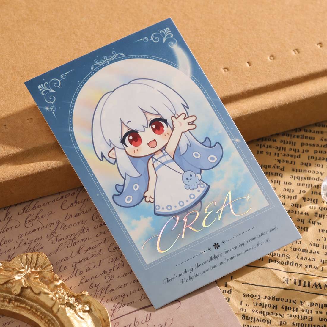 Foil Small Card (Square Corner)