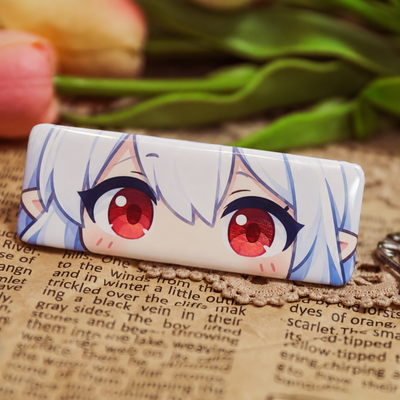 Double Flash Thin Strip Badge
