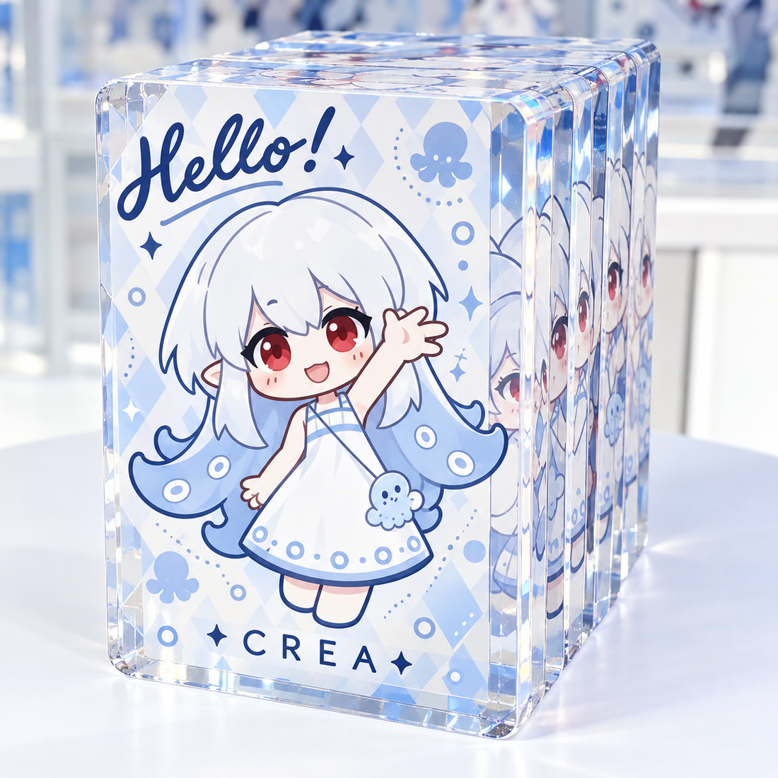 Thick Acrylic Mahjong Tile