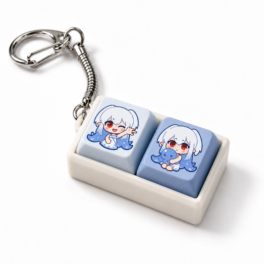 Custom 1–3 Key Stress Relief Keychains
