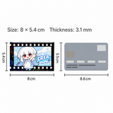 Laminated Square Badge