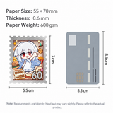 Silver Card Stamp Card