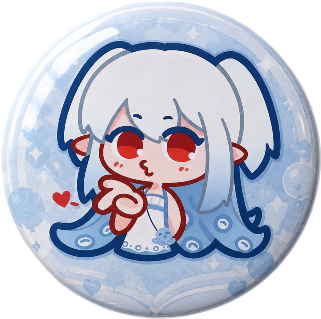 Custom Printed Round Tinplate Button Badge Pin (Various Sizes)