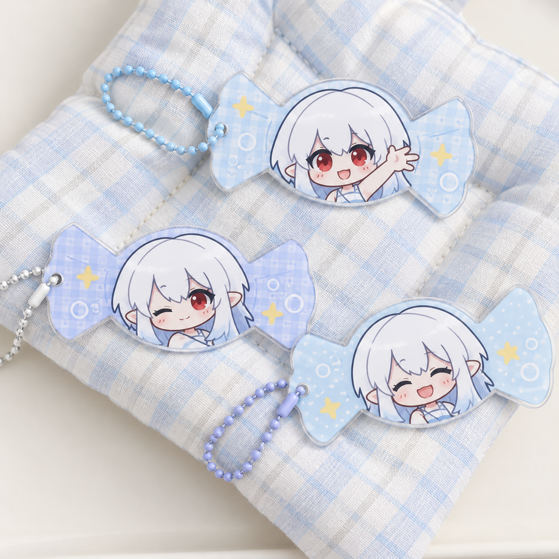 Custom Die-Cut PVC Charm