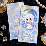 Ice Crack Holographic Tarot Card