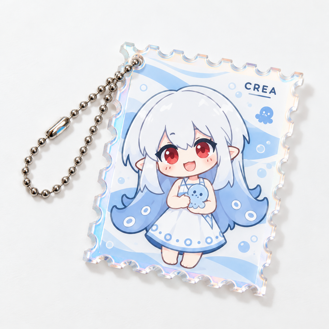 Acrylic Stamp Keychain