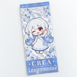 White Ceramic Holographic Ticket