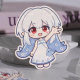Pearl Paper Die-Cut Sticker