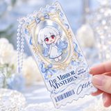 Clear Acrylic Receipt Charm